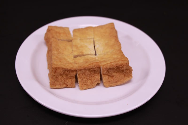 A plate of Fried tofu