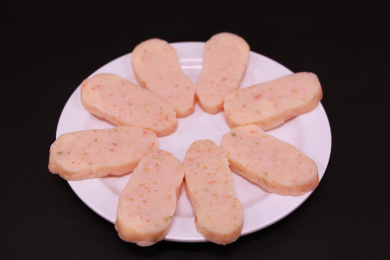 A plate of Sugarcane shrimp paste 