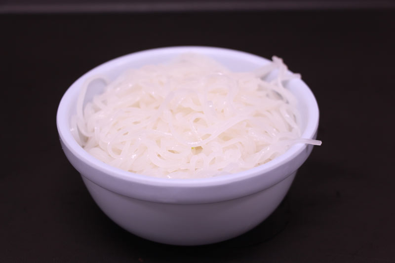 A bowl of rice noodle (no soup) 